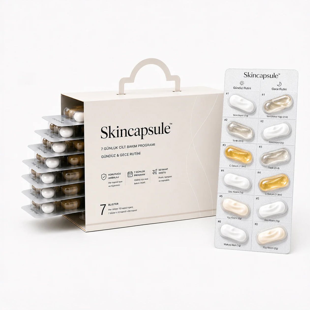 Skincapsule™ Günlük Cilt Bakım Kapsülleri